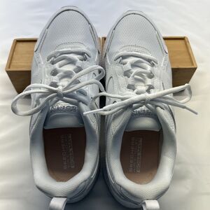 Skechers Go Run White Athletic Running Shoes Women SZ 6.5